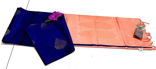 SOFT SILK SAREE WITH BLOUSE