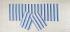 BEDSHEET STRIPE 90X108 2 PILLOW COVER