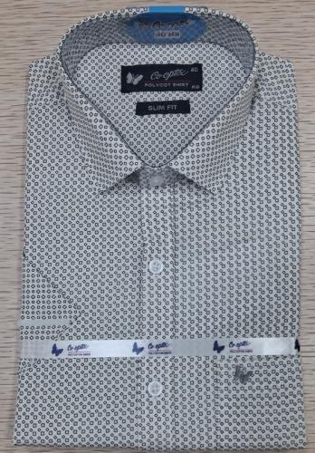 Polyester Cotton Plain Printed Slim Fit Shirts 40s CPx40s CP60 Cotton40 Polyester40 Hs