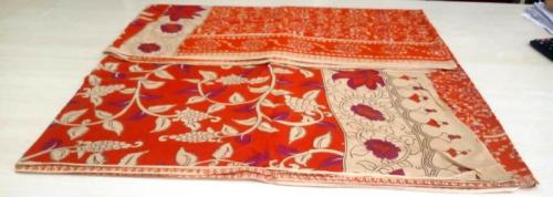 KALAMKARI PRINTED COTTON SAREE