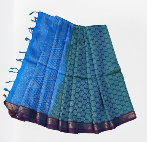 SOFT SILK SAREE WITH BLOUSE