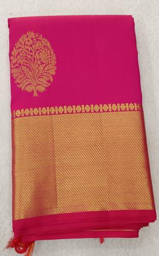 ARNI SILK HALF FINE ZARI SAREE WITH BLOUSE