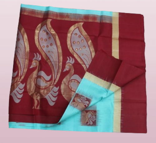 SALEM SILK SAREE WITH BLOUSE