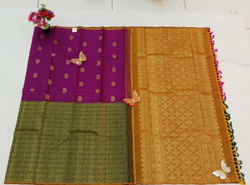 SAREES KPM SILK WITH BLOUSE