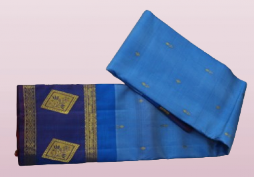 SALEM SILK SAREE WITH BLOUSE