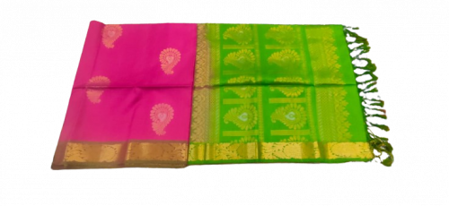 SOFT SILK SAREE WITH BLOUSE