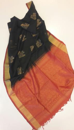 SOFT SILK SAREE WITH BLOUSE