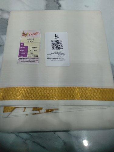 PL POLYESTER VISCOSE X COTTON DHOTHY 10X6