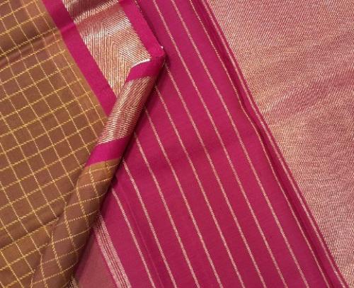 SAREES KPM SILK WITH BLOUSE A