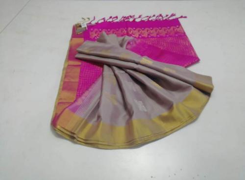 SOFT SILK SAREE WITH BLOUSE