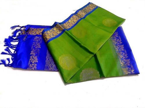 SOFT SILK SAREE WITH BLOUSE