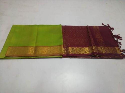 SOFT SILK SAREE WITH BLOUSE