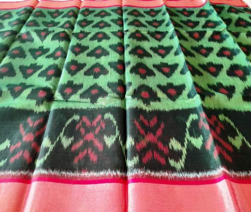 COTTON X KORA SILK TIE DYE SAREES CHINNLAPATTI