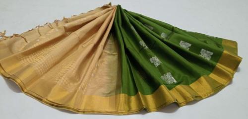 SOFT SILK SAREE WITH BLOUSE