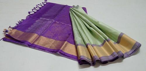 SOFT SILK SAREE WITH BLOUSE