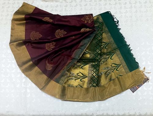 SOFT SILK SAREE WITH BLOUSE