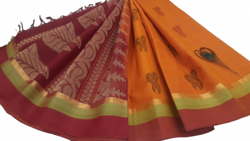 SAREES NEGAMAM WITH BLOUSE