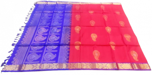 SOFT SILK SAREE WITH BLOUSE