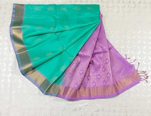 SOFT SILK SAREE WITH BLOUSE