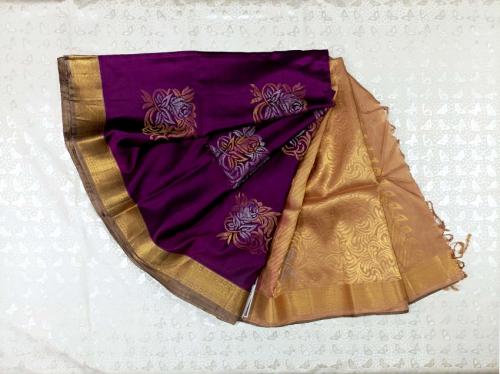 SOFT SILK SAREE WITH BLOUSE