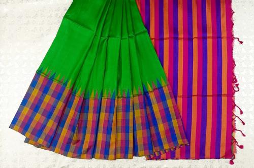 SOFT SILK SAREE WITH BLOUSE