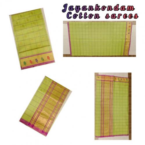 SAREES JAYANKONDAM COTTON 550 MTS