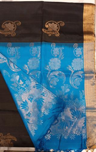 SOFT SILK SAREE WITH BLOUSE