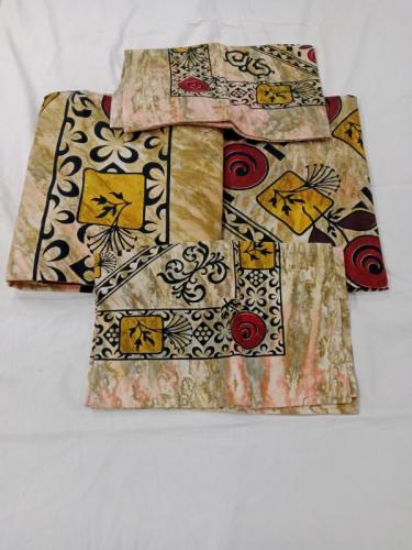 BEDSHEET MEERUT PRINTED 90X108 2 PILLOW COVER