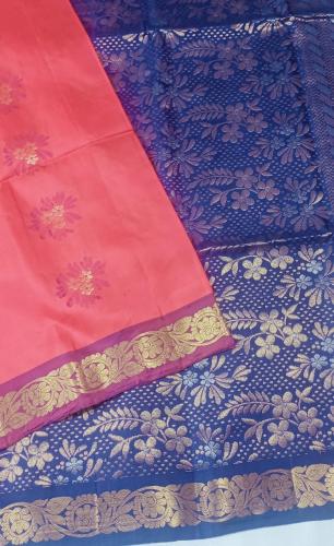 SOFT SILK SAREE WITH BLOUSE