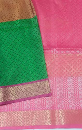 SOFT SILK SAREE WITH BLOUSE