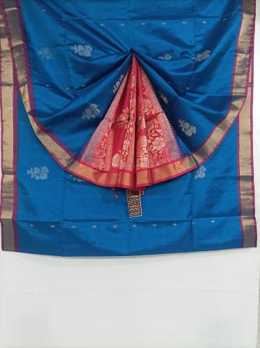 SOFT SILK SAREE WITH BLOUSE