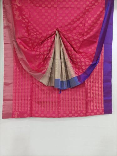 SOFT SILK SAREE WITH BLOUSE