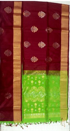 SOFT SILK SAREE WITH BLOUSE