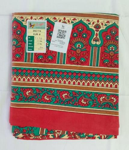 BEDSHEET JAIPUR PRINTED 90X108