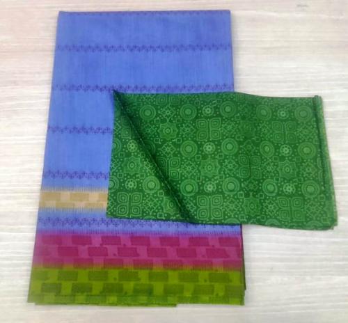 POWERLOOM PRINTED SAREES WITH BLOUSE