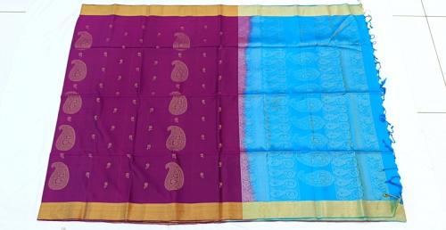 SOFT SILK SAREE WITH BLOUSE