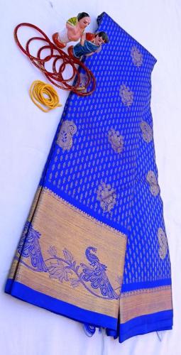 SAREES KPM SILK WITH BLOUSE