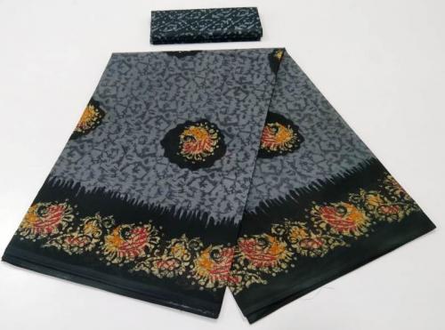 POWERLOOM PRINTED SAREES WITH BLOUSE