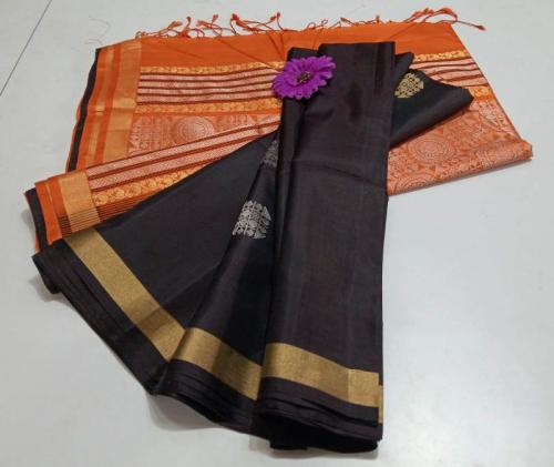 SOFT SILK SAREE WITH BLOUSE