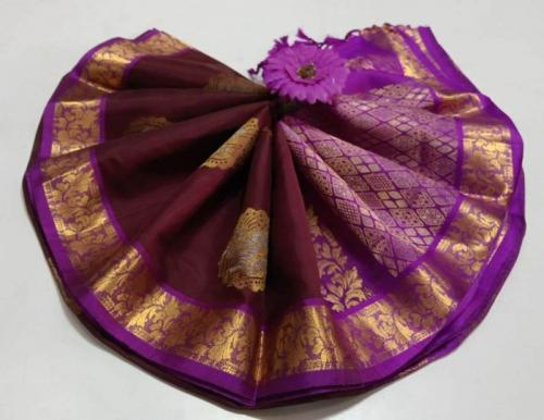 SOFT SILK SAREE WITH BLOUSE