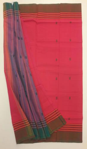 ARUPPUKOTTAI 60S COTTON SAREES WITH BLOUSE