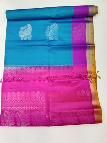 SOFT SILK SAREE WITH BLOUSE