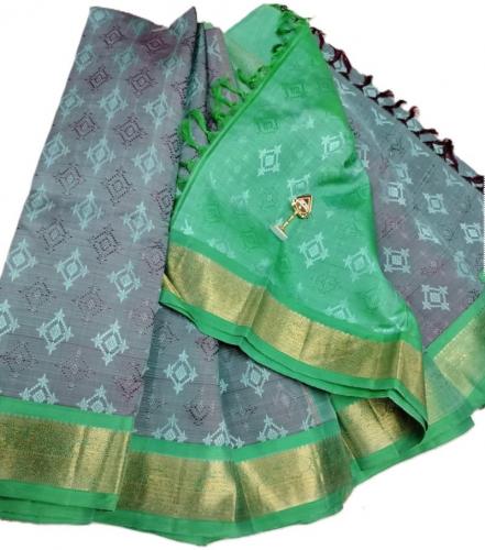 SAREES KPM SILK WITH BLOUSE A