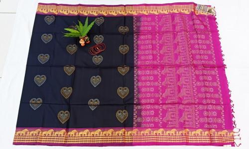 SOFT SILK SAREE WITH BLOUSE