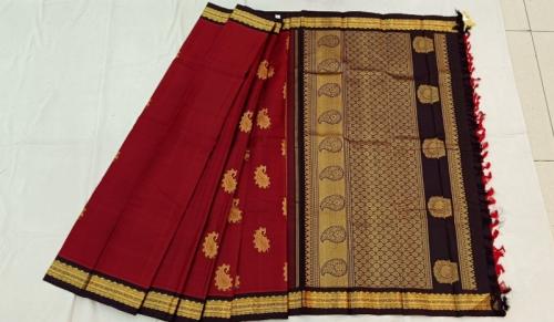 SAREES KPM SILK WITH BLOUSE A