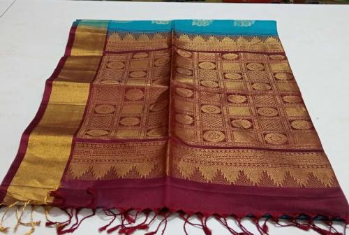 SOFT SILK SAREE WITH BLOUSE