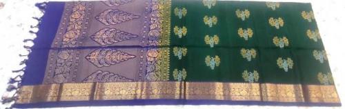 SOFT SILK SAREE WITH BLOUSE