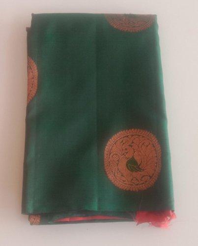 ARNI SILK HALF FINE ZARI SAREE WITH BLOUSE