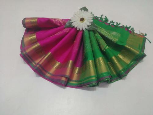 SOFT SILK SAREE WITH BLOUSE