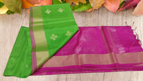 SOFT SILK SAREE WITH BLOUSE